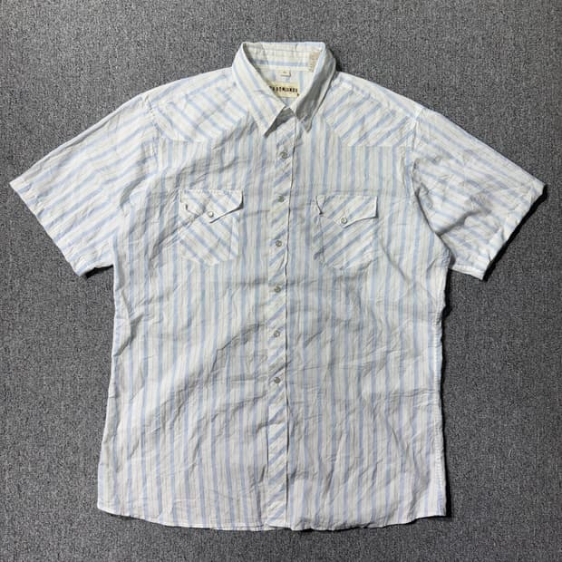 웨스턴 셔츠 화이트 ( XL/OLD-7554 )