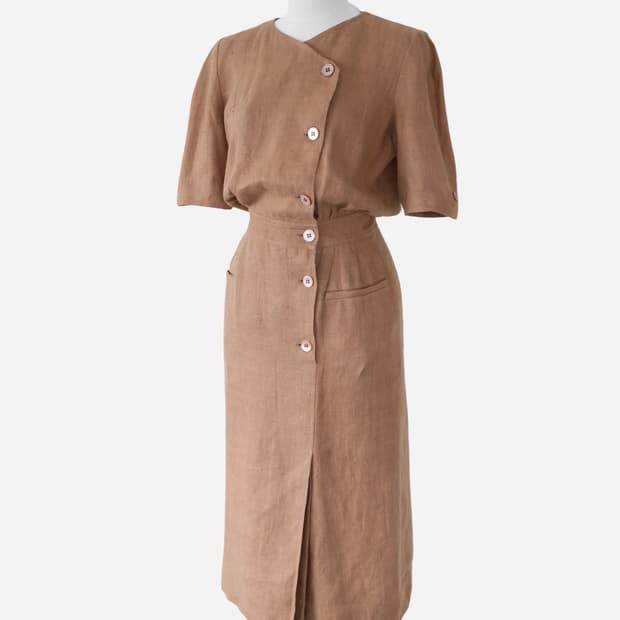 Valentino Garavani Linen Dress