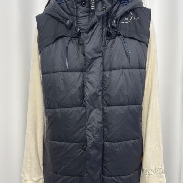 g-star hood vest padding
