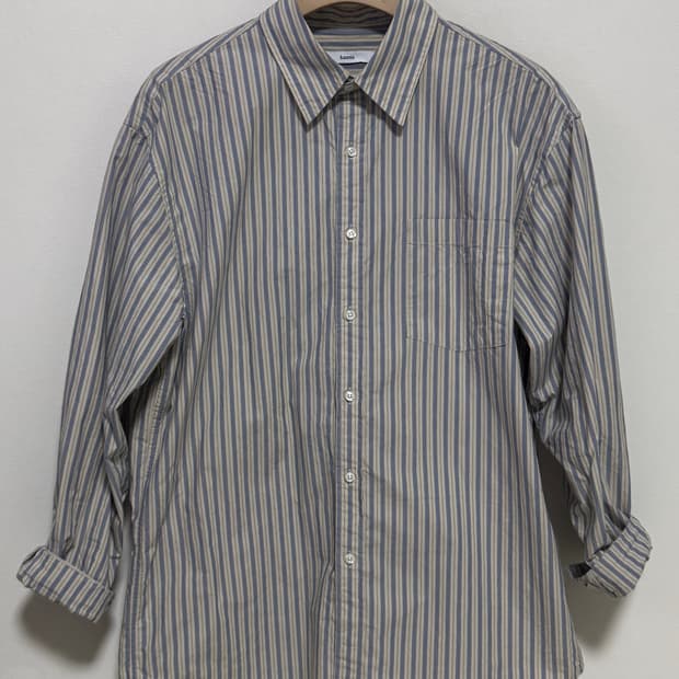 카미아 재패니즈 스트라이프 셔츠 M