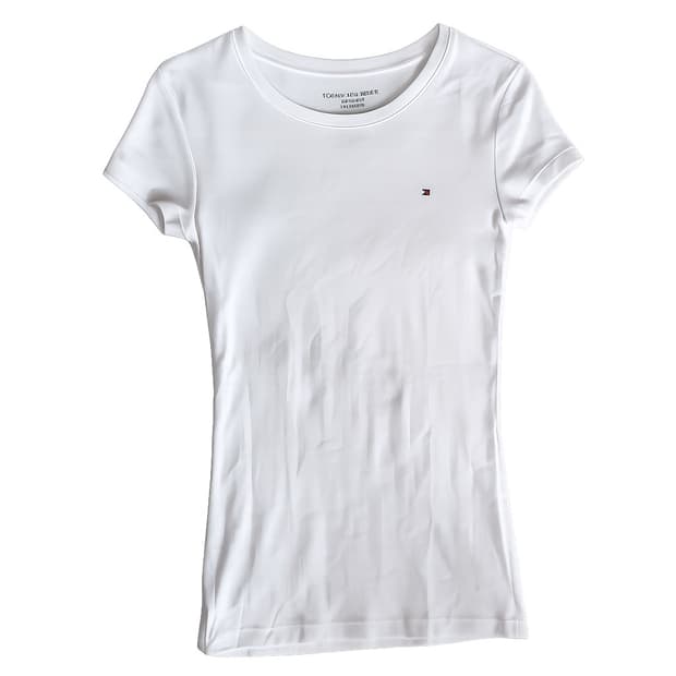 Tommy Hilfiger 타미힐피거 로고 슬림핏 반팔티