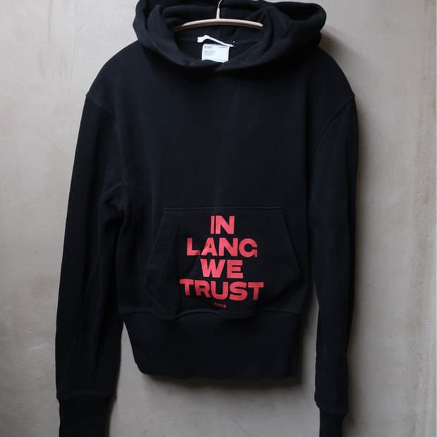 Helmut lang 그래픽 후드티 xs
