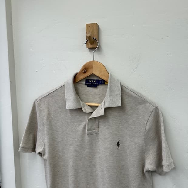 16660 - 폴로 랄프로렌 오트밀 반팔 카라티