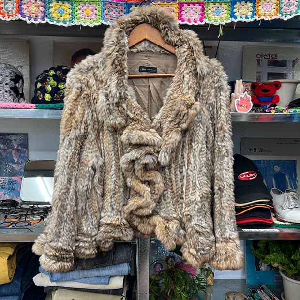Japan Real Rabbit Fur Jacket 