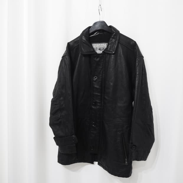 vintage cowskin coat 