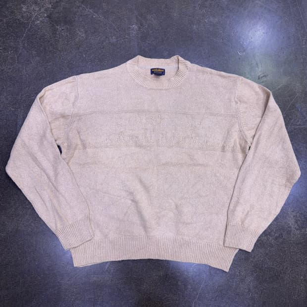 울리치 지카드 노루 디어 니트 스웨터 탄베이지 XL