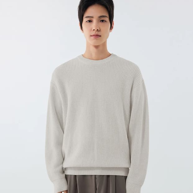 무신사 니트(크림)