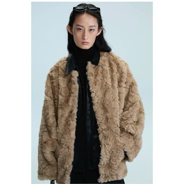 Sip Class투웨이 에코 퍼 코트