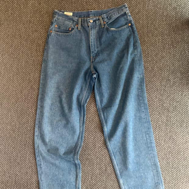 리바이스 데님 배기팬츠