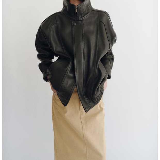 DERS 램스킨 가죽자켓