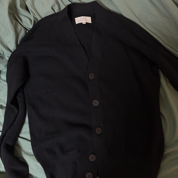 스튜디오니콜슨 립 가디건 m