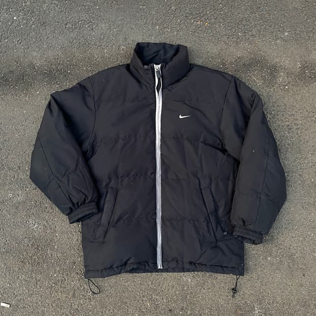 00s 2002 나이키 뉴챔프 올드스쿨 푸퍼 덕다운 패딩 M