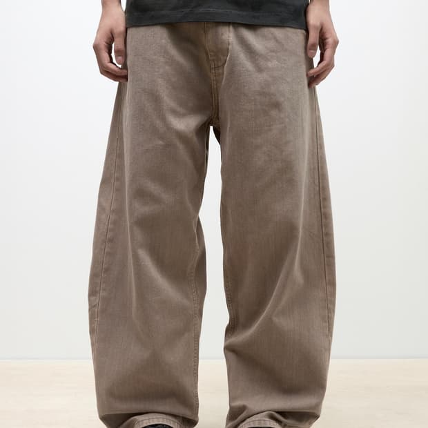 해칭룸 curve jeans washed beige 3(M)
