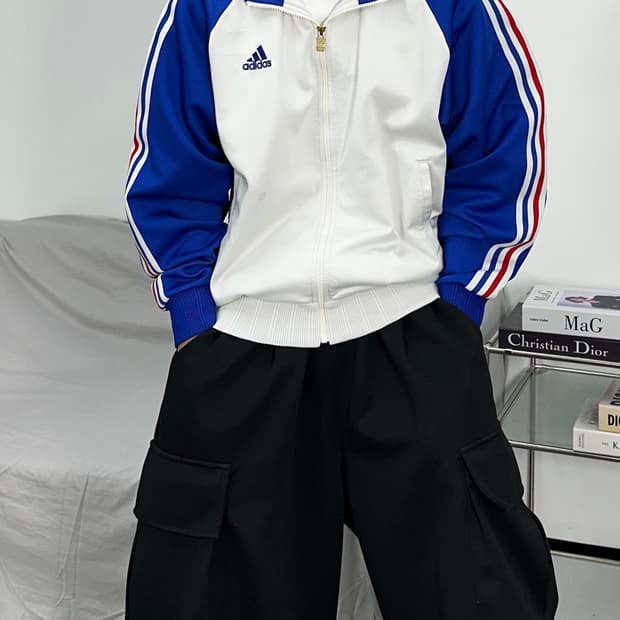 아디다스 데상트 90s 일본판 트랙탑 져지 XL