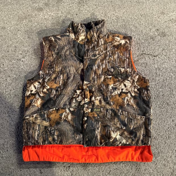 빈티지 리얼트리 리버시블 베스트