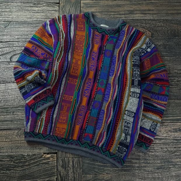 [빈티지] 3D 케이블 쿠지맛 니트 M17952