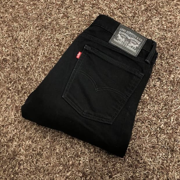 리바이스 데님 블랙