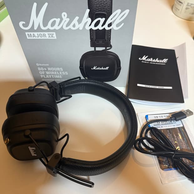 마샬 메이저4 헤드셋