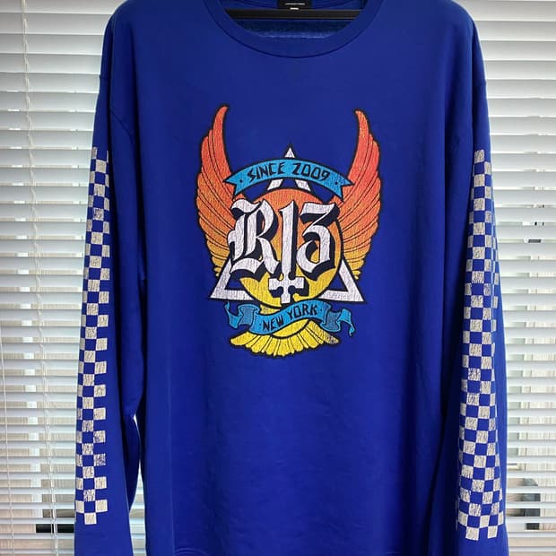 R13 스케이트 롱슬리브