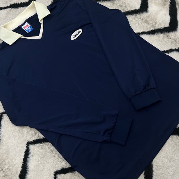 [os]미스치프 라이크라 롱슬리브 져지/네이비