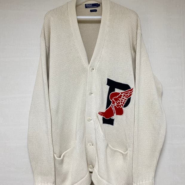 1992년 POLO STADIUM PWING KNIT JACKET OG