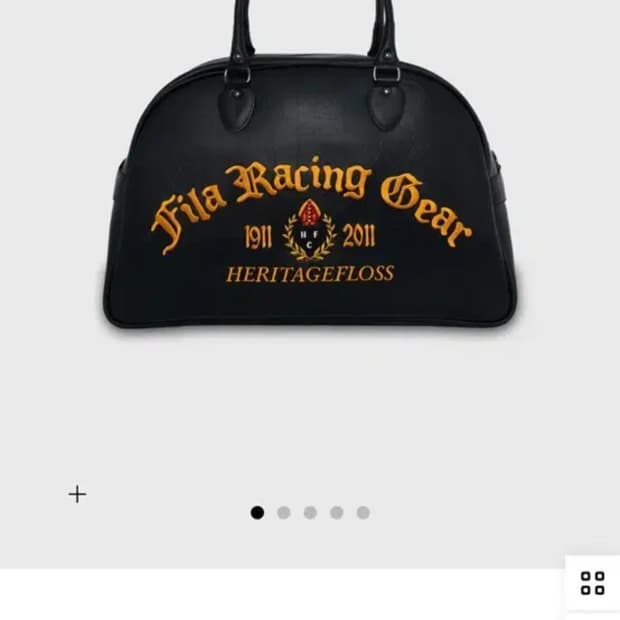 헤리티지 플로스 x 휠라 보스턴 백 거의 새제품