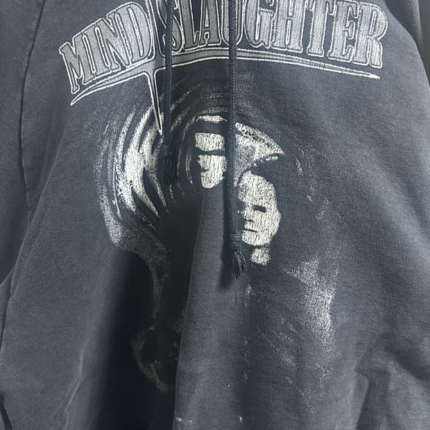 프로젝트지알 마인드슬러터 빈티지 후디 팝니다