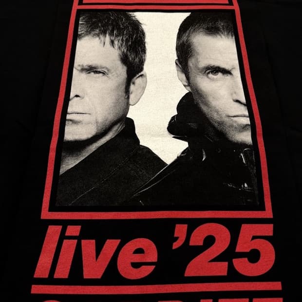 미개봉신품)오아시스 카디프 첫공 기념 티셔츠 XL