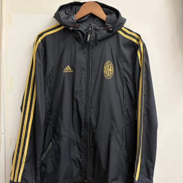 N281 . 아디다스 AC밀란 바람막이 자켓