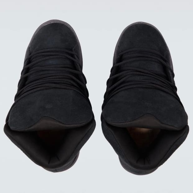 ERL VAMP 하이탑 스니커즈 (스웨이드, 블랙) 240~250