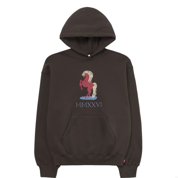 (미개봉) 아이앱 스튜디오 레드 홀스 후디 브라운 XL