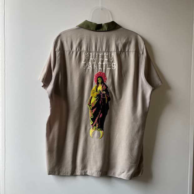 와코마리아 리오셀 오픈카라 마리아 반팔셔츠