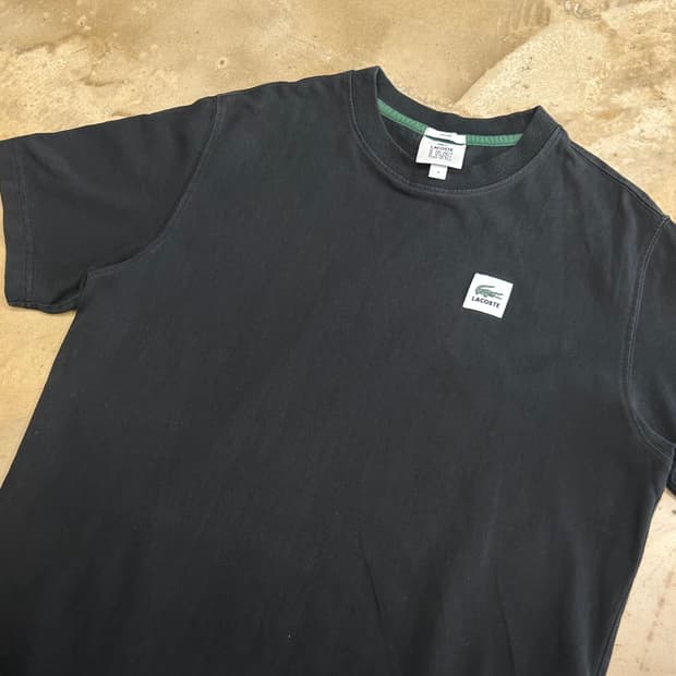 M 라코스테 라이브 블랙 반팔티