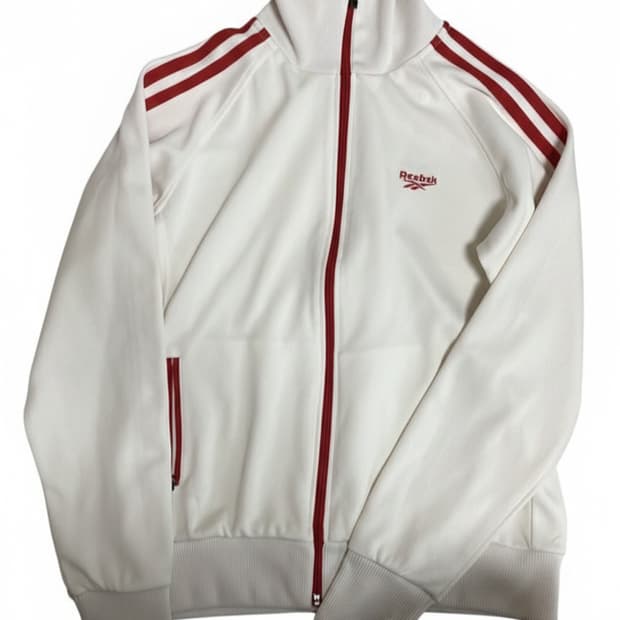 💥대장급💥리복 올드스쿨 져지 집업/흰빨/희귀매물