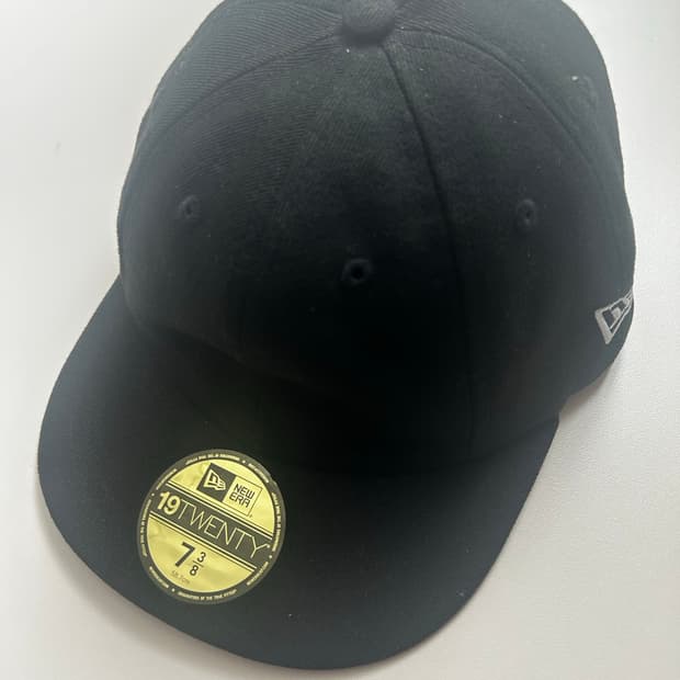 뉴에라 19TWENTY 블랙 볼캡 7 3/8