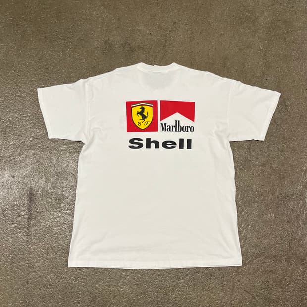 90s 페라리 말보루 F1 티셔츠 (105-110)