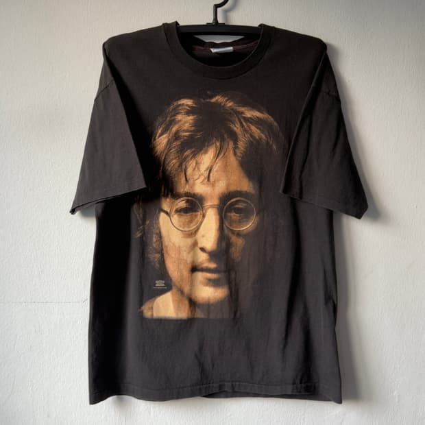 90s john lennon 빈티지 존레논 티셔츠