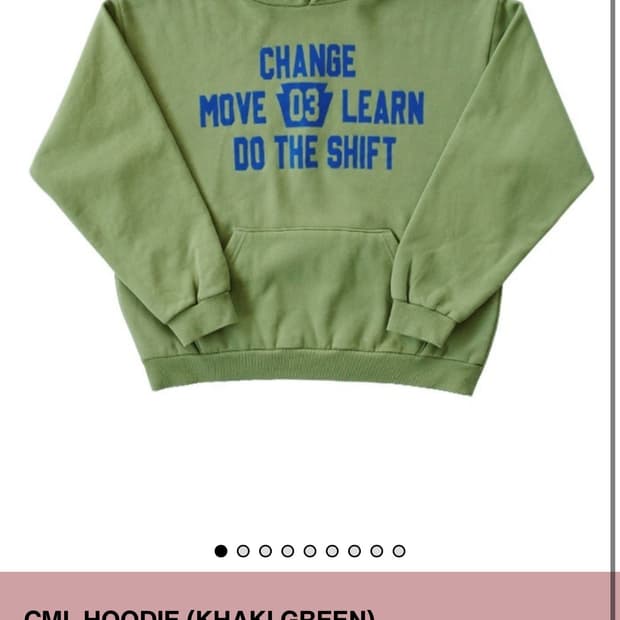 [새제품/M]컬렉트피시스 CML HOODIE