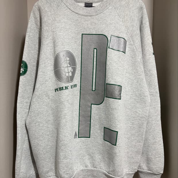 빈티지 90s Public Enemy 퍼블릭 에너미 맨투맨