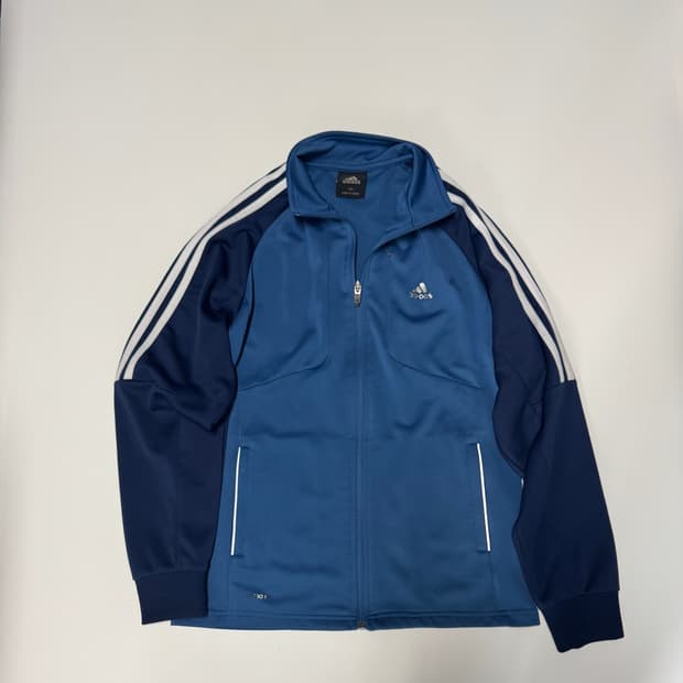 여성 아디다스 올드스쿨 나그랑 배색 트랙탑 져지 M