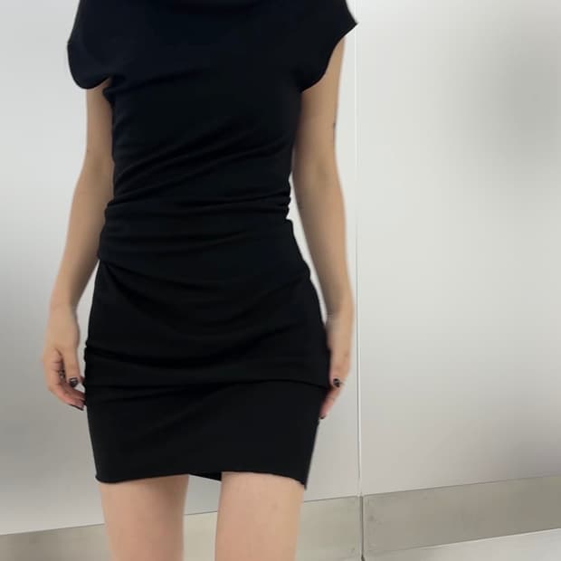 Helmut lang  Drape  dress