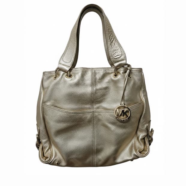 Michael kors 마이클코어스 y2k 골드 갸루 숄더백