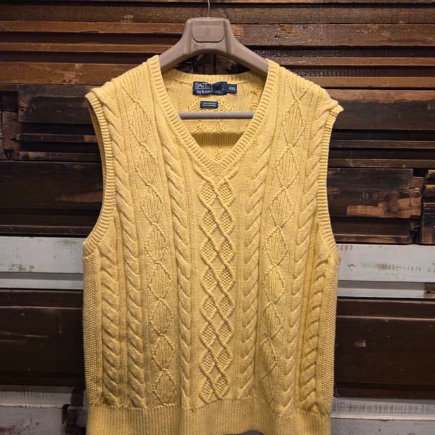 00'S 폴로랄프로렌 케이블니트