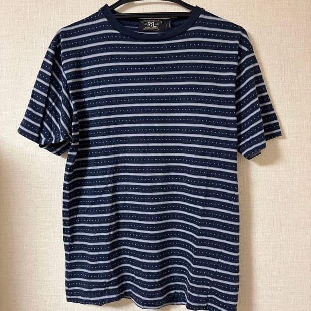 90s RRL 더블알엘 스타 싱글 스티치 스트라이프 티셔츠