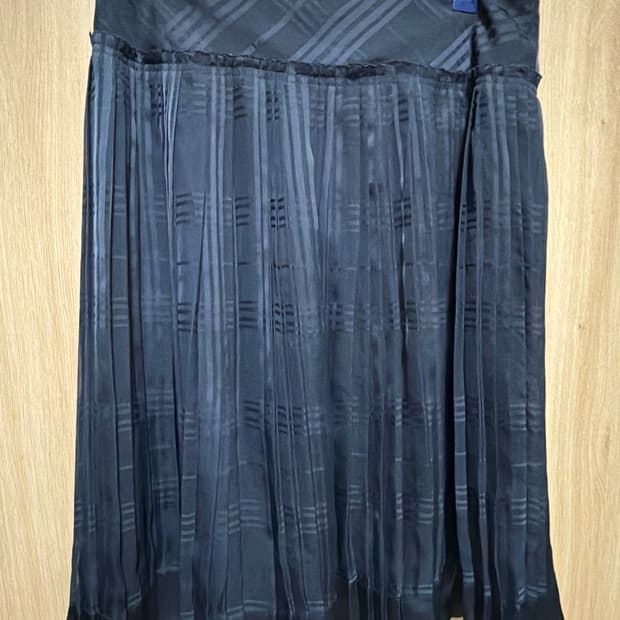 모리걸 미디 플리츠스커트