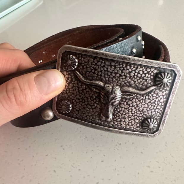 RRL 황소 벨트 30사이즈