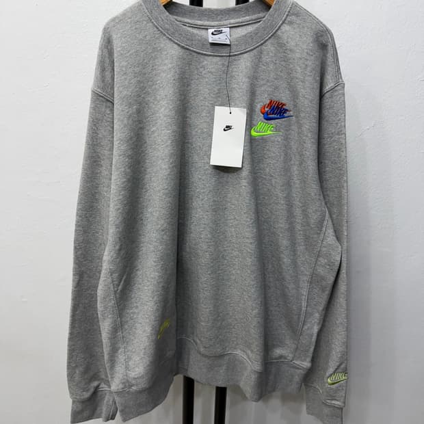 새제품) 나이키 멀티 스우시 맨투맨 XL