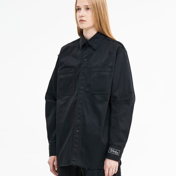 아더에러 Lovis 셔츠 블랙 a1 사이즈