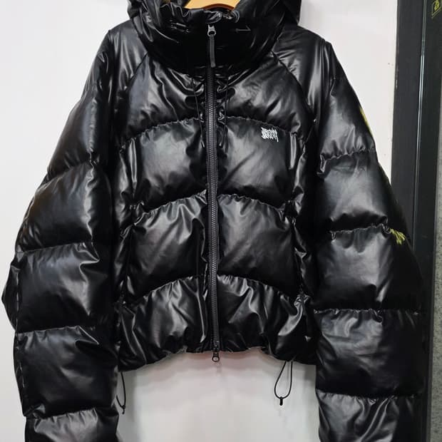 브라운브레스 여성 크롭 덕다운 숏패딩