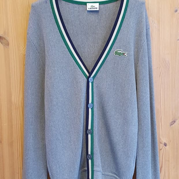 95.라코스테 라인 가디건